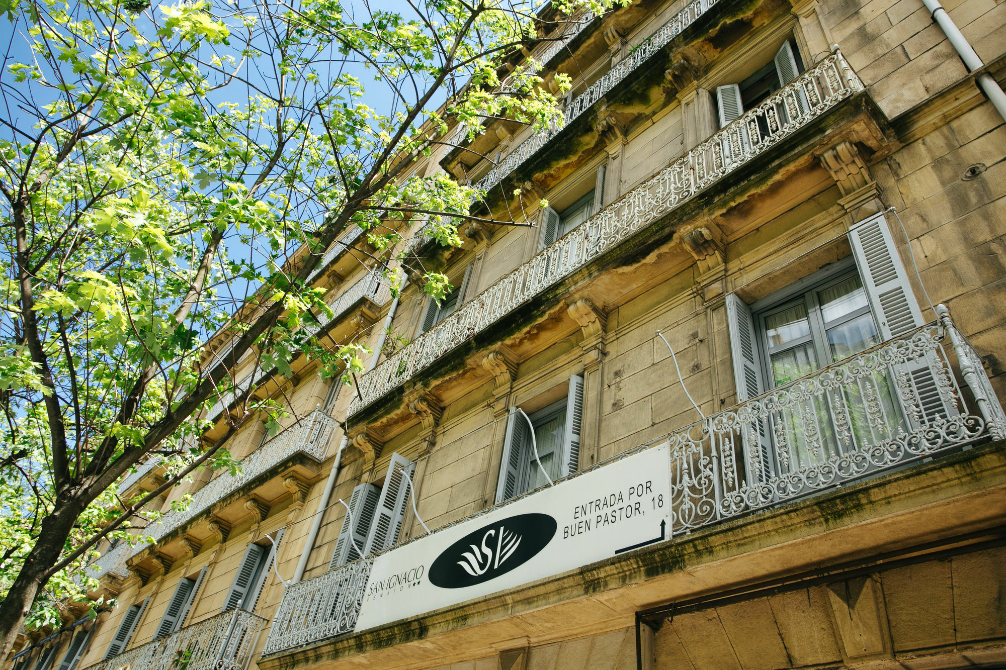 Hostal San Ignacio Centro San Sebastián Zewnętrze zdjęcie